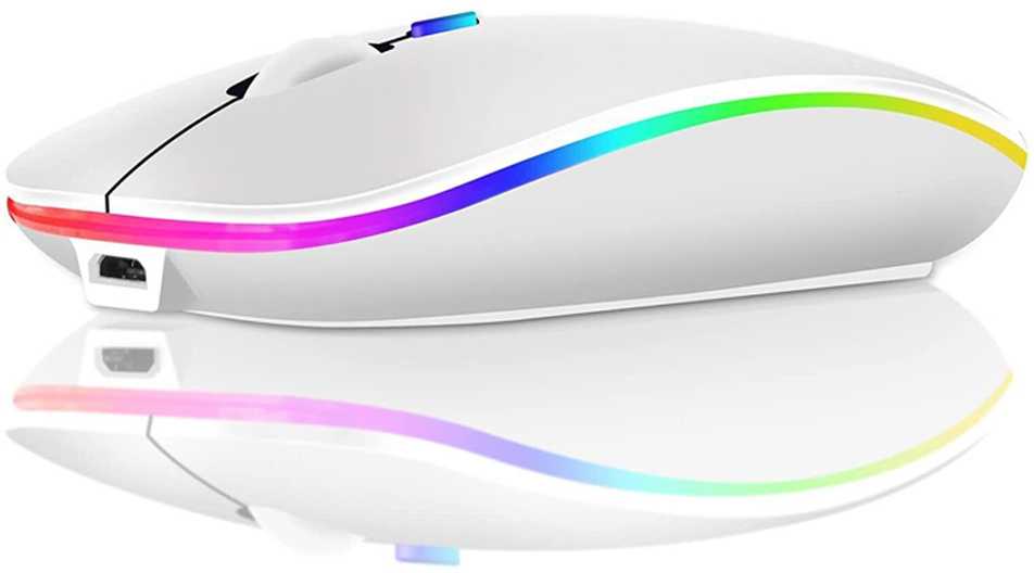 Belaidė pelė su RGB apšvietimu ir USB-C jungtimi