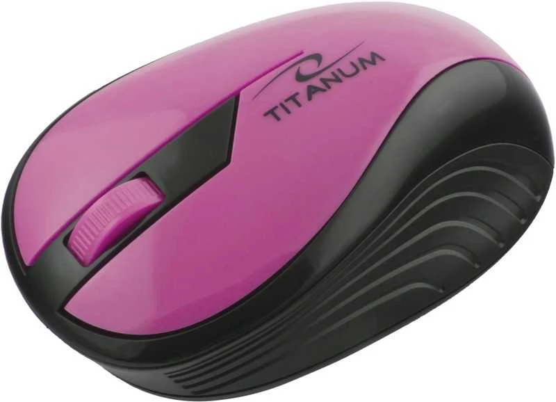 Belaidė pelė Titanum TM114P, rožinė