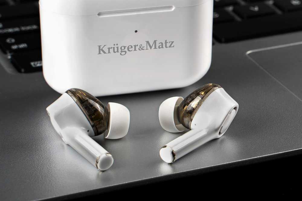 Belaidės ausinės Dual Driver TWS Kruger & Matz M4 PRO