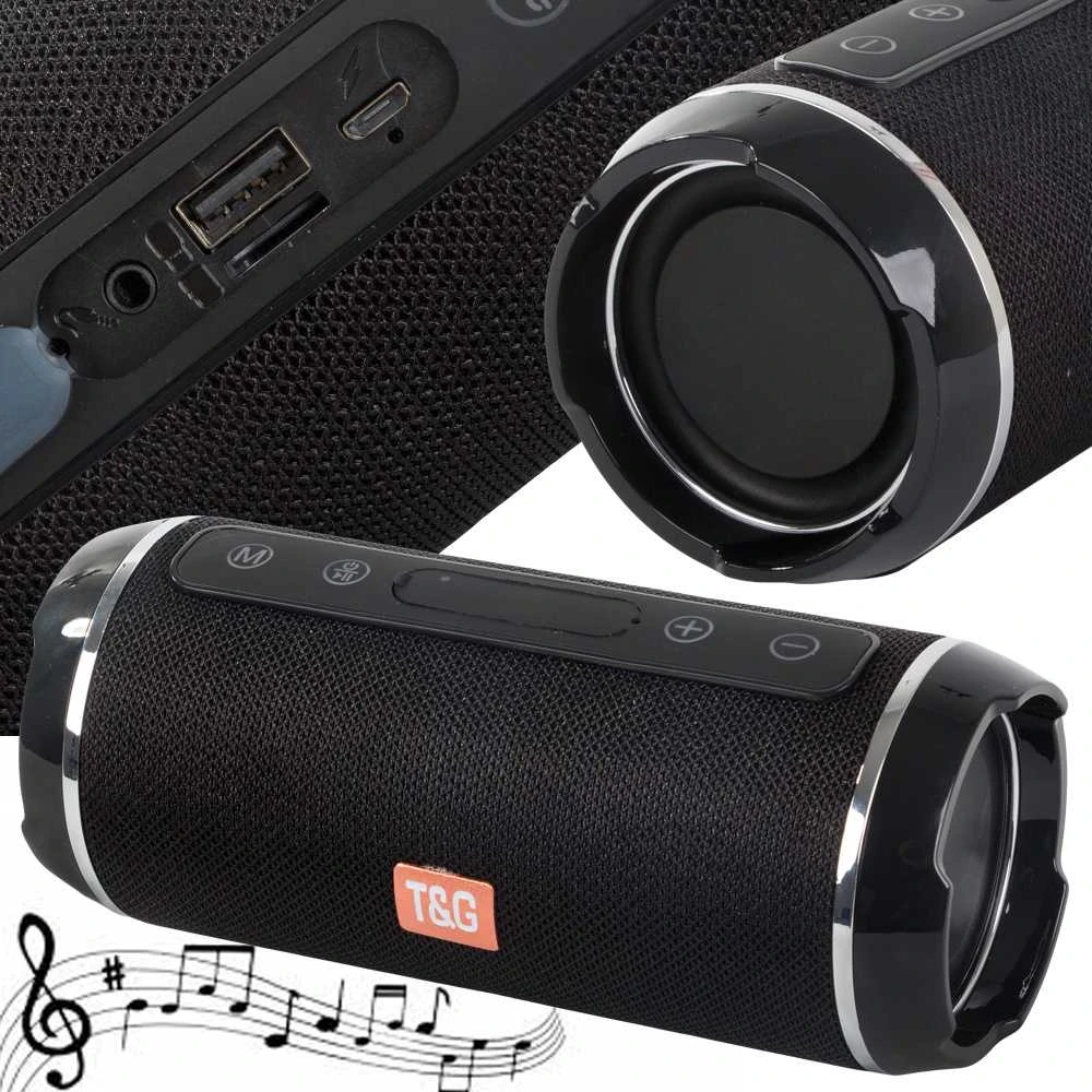 Belaidis garsiakalbis Boombox su FM radiju ir USB