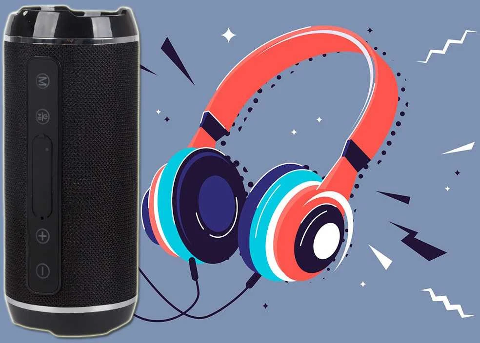 Belaidis garsiakalbis Boombox su FM radiju ir USB