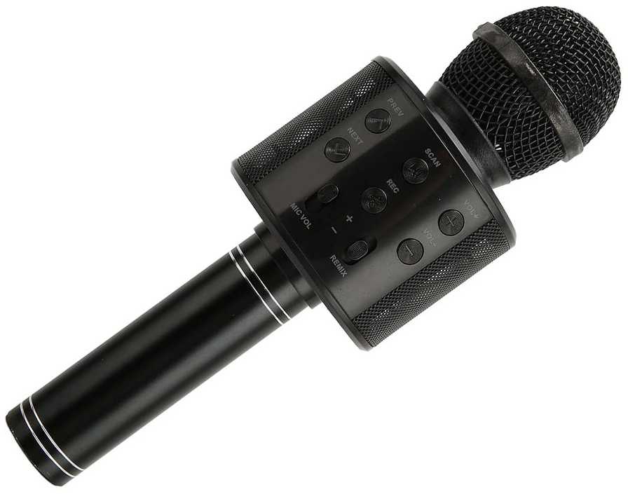 Belaidis mikrofonas karaoke su Bluetooth ir garsiakalbiu