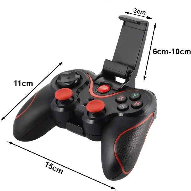 Belaidis žaidimų pultelis telefonui su USB ir Bluetooth jungtimi