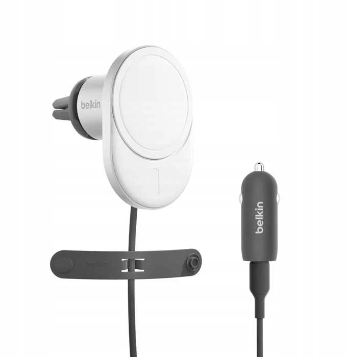 Belkin Qi2.0, 15W, maitinimo šaltinis 20W, pilka