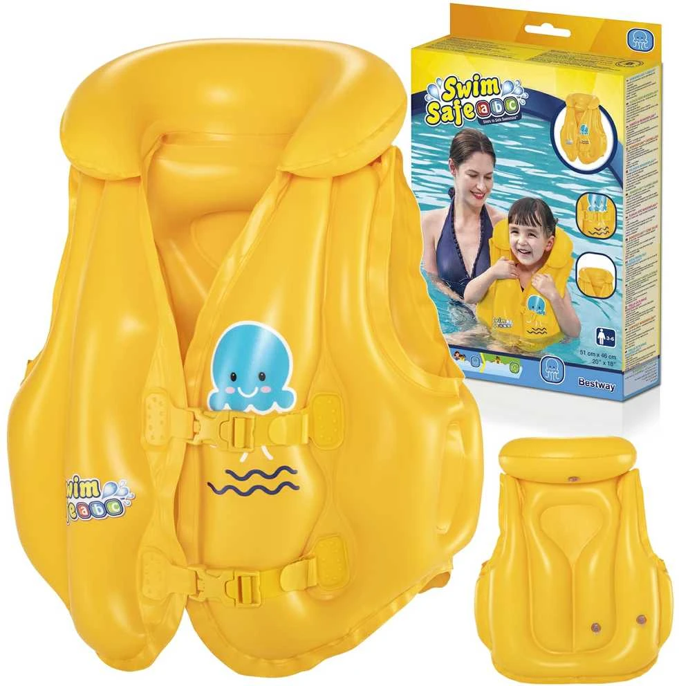 BESTWAY 32034 Pripučiama plaukimo liemenė kapok