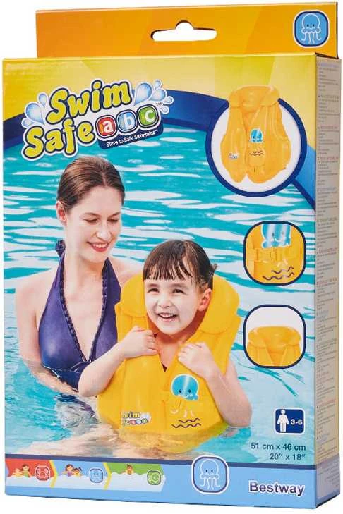 BESTWAY 32034 Pripučiama plaukimo liemenė kapok
