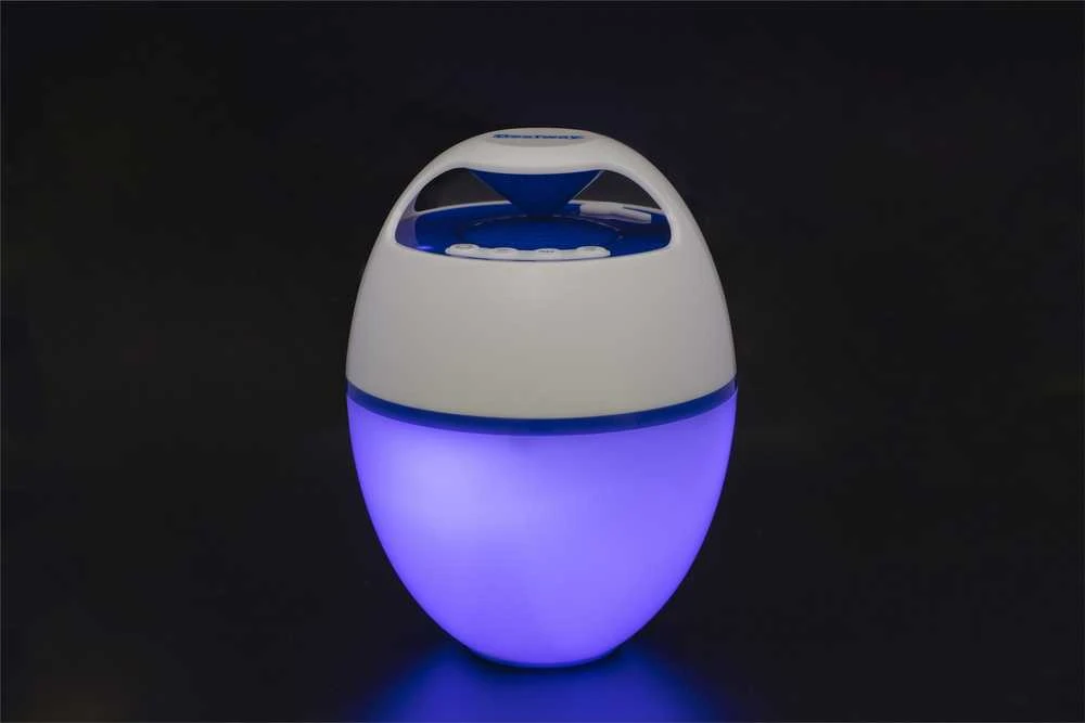 Bestway plaukiojantis MusicWave™ garsiakalbis su Bluetooth ir 58700 LED lempute