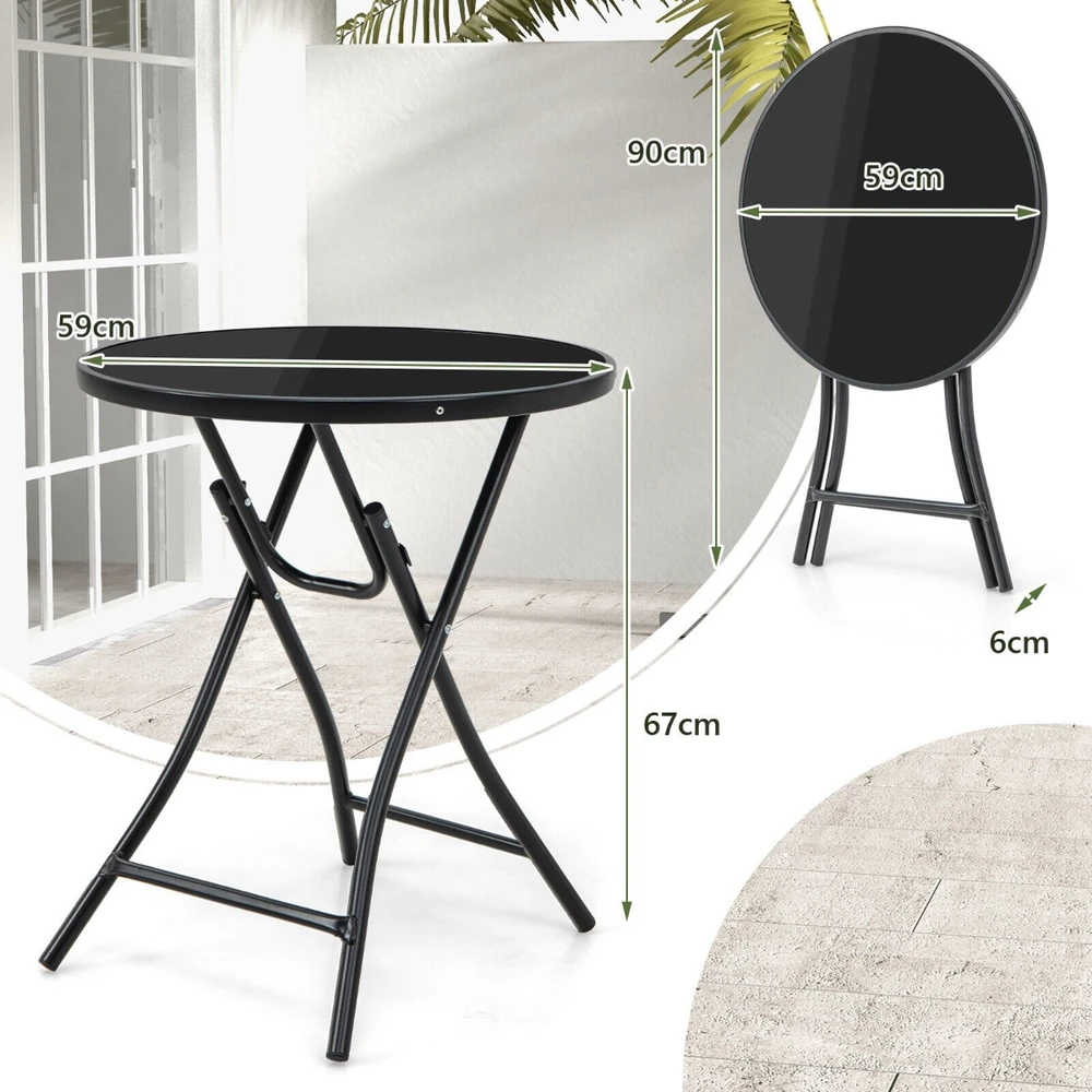 Bistro stalas 58.4 cm