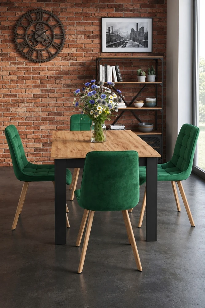 Leobert Biuro kėdė 360 su pasukama sėdyne, žalia, 89 × 49 × 63 cm, 2 vnt.