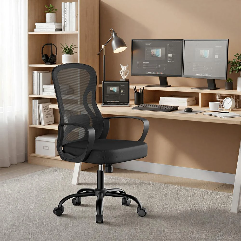 Songmics Biuro kėdė 60 x 60 x (95,5–105,5) cm