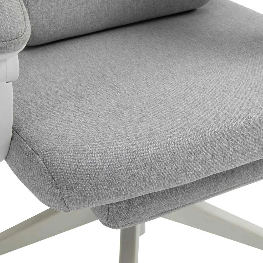 Vinsetto biuro kėdė, žaidimų kėdė, kėdė su ratukais, ergonomiškas dizainas, poliesteris, porolonas, fanera, plastikas, 62 x 68 x 117-127 cm