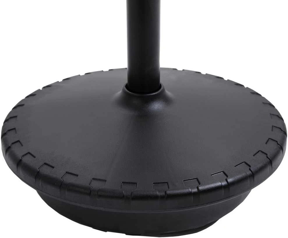 Vinsetto biuro kėdė su pasukimo funkcija, ergonomiška kėdė, reguliuojamo aukščio 65,5–83,5 cm, pasvirusi 120°, pilka