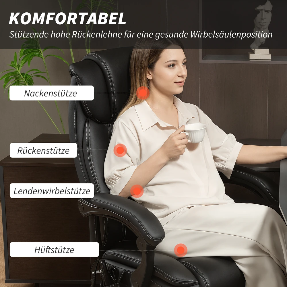 Biuro kėdė juoda