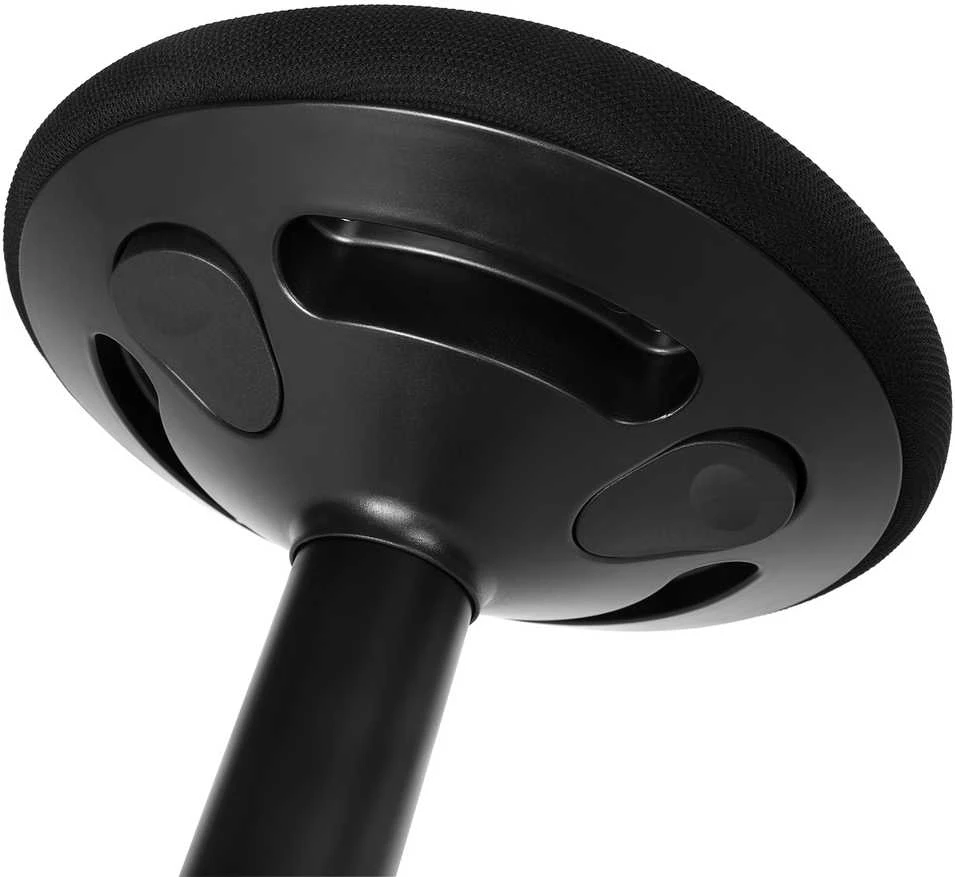 Songmics Darbo taburetė 50-65 cm juoda