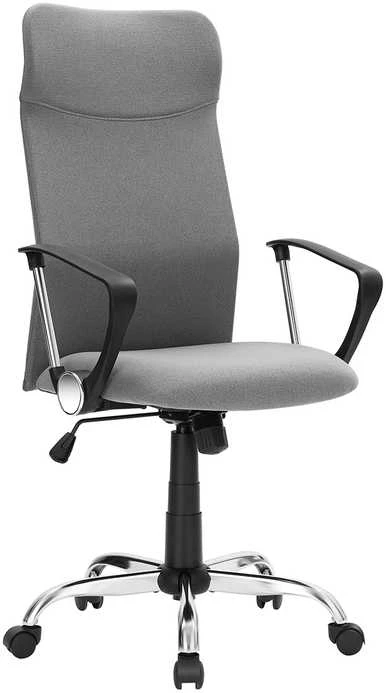 Songmics Ergonomiška rašomojo stalo kėdė pilka