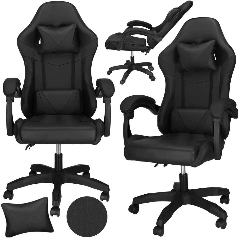 Juoda Springos HF0035 kėdė su keliais kampais