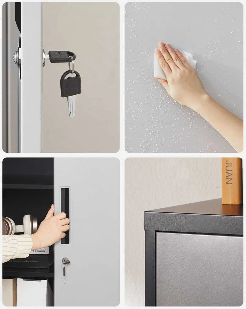 Songmics Biuro spinta su 2 durimis