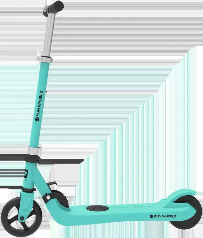 Rebel Elektrinis paspirtukas vaikams FUN WHEELS Mėlynas