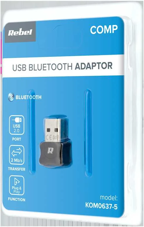 Rebel NanoStick Bluetooth 5.0 adapteris