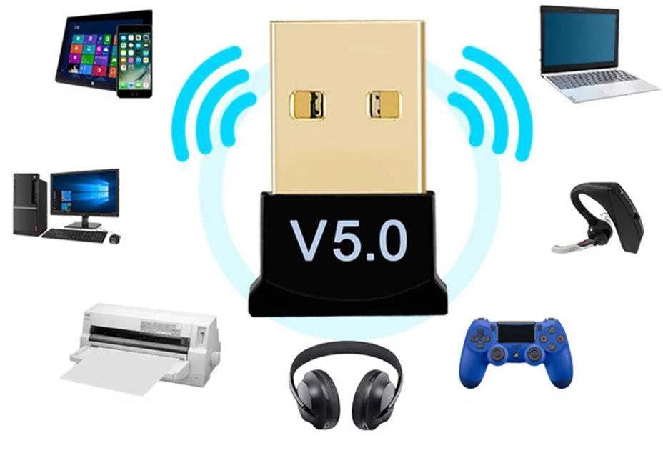 Bluetooth adapteris USB 5.0 20m