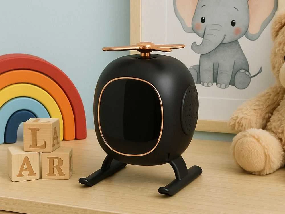 Bluetooth garsiakalbis su aromaterapija ir žadintuvu