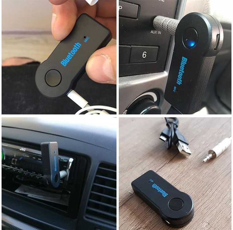 Bluetooth garso imtuvas su mikrofonu 3,5 mm