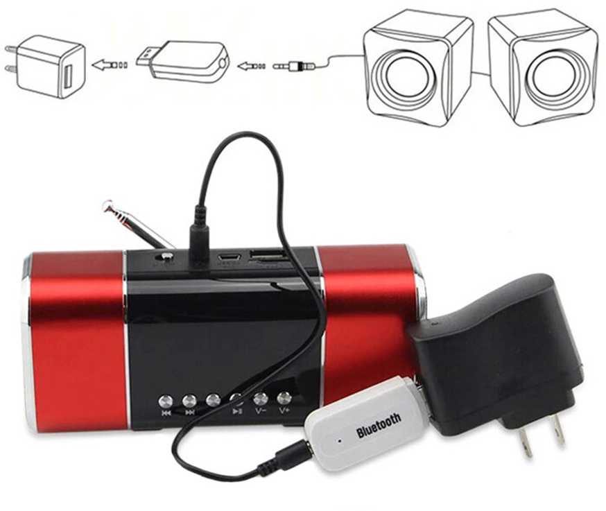 Bluetooth garso imtuvas su USB ir AUX jungtimi