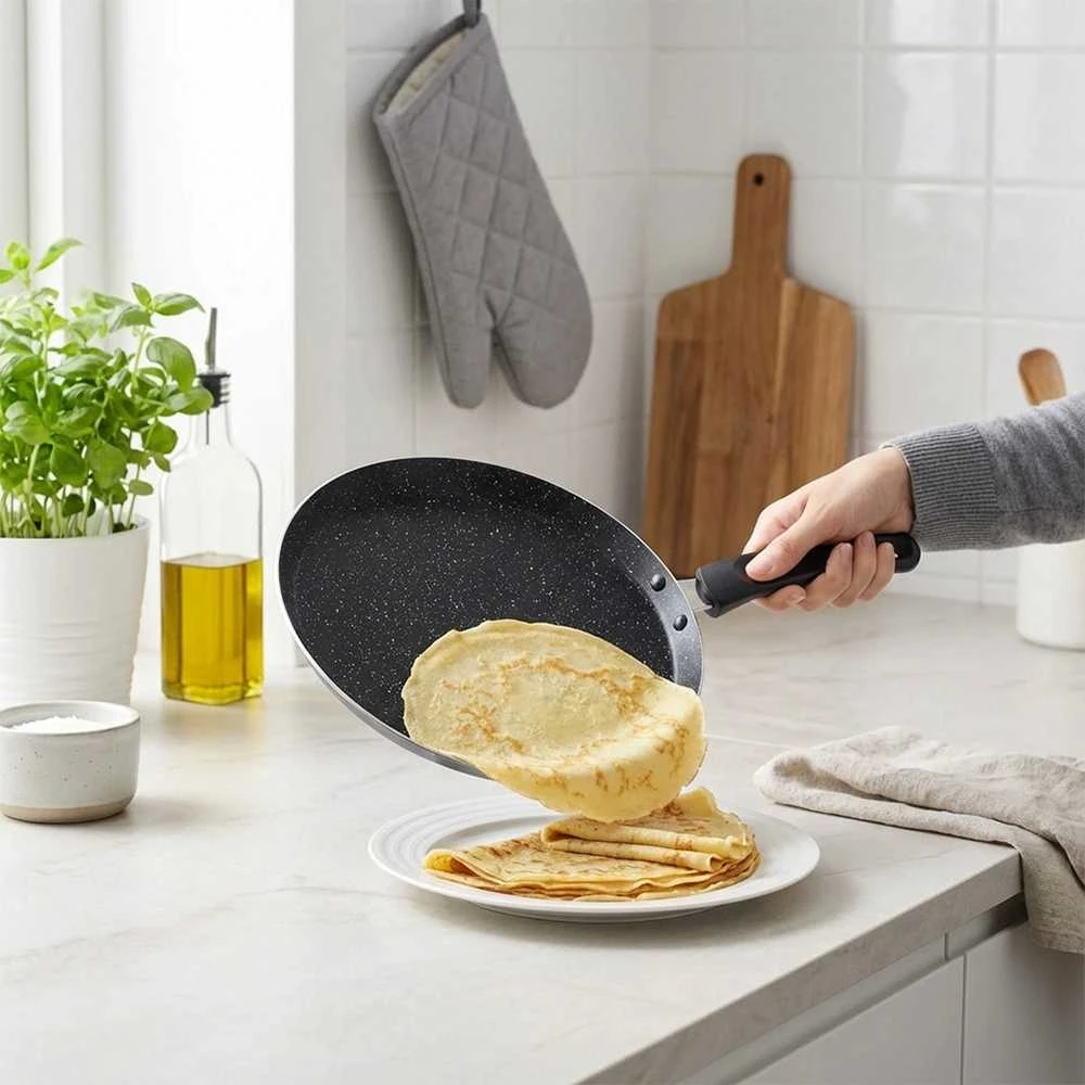 Vilde Granitinė Crepe Ketaus Panninė 28 cm