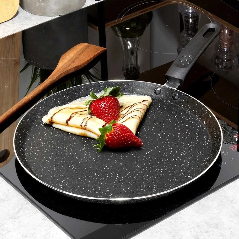 Vilde Granitinė Crepe Ketaus Panninė 28 cm