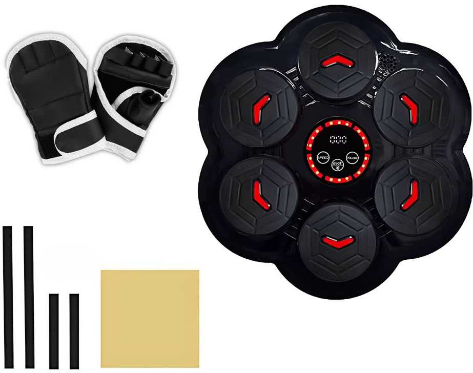 Bokso taikinys su Bluetooth ir USB įkrovimu