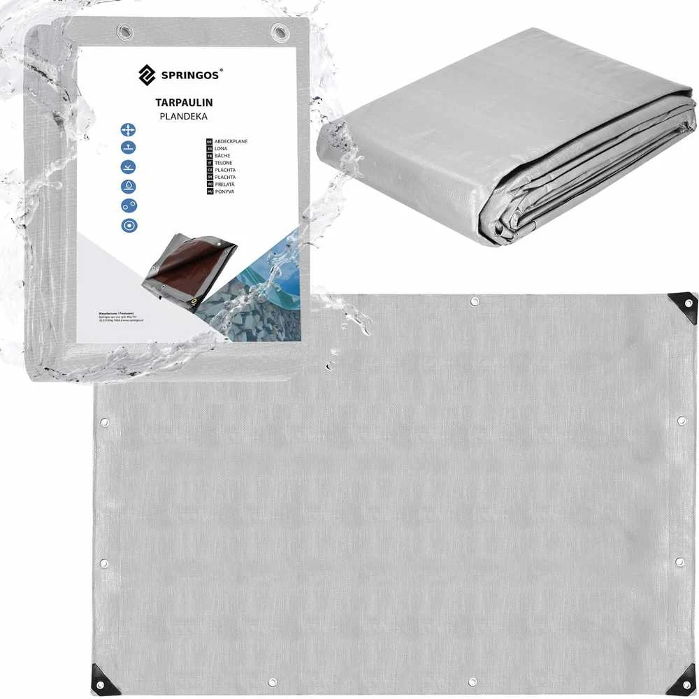 Springos Brezentas 4 × 7 m