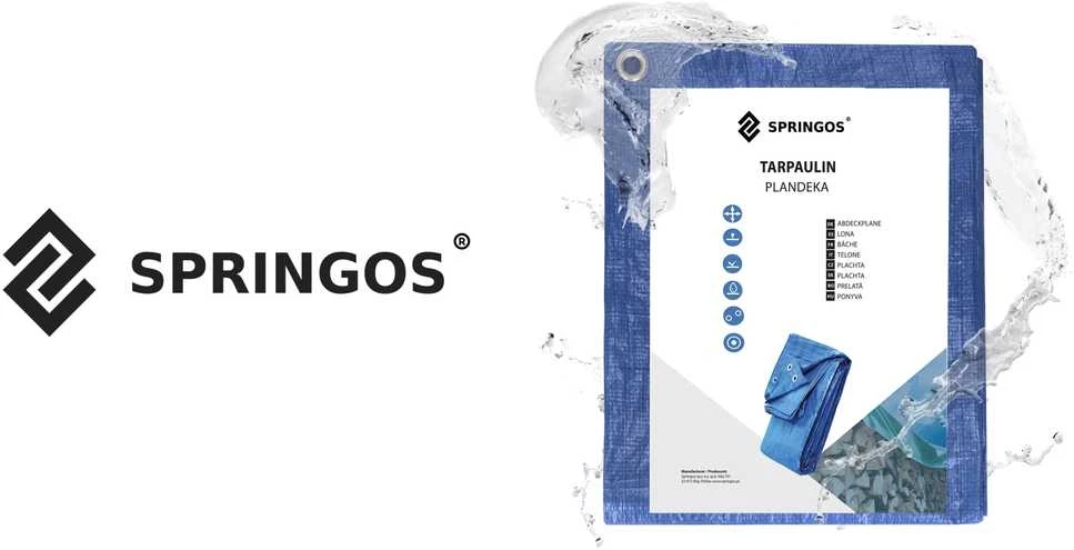 Brezentas Springos 2x2 m 60g/m2
