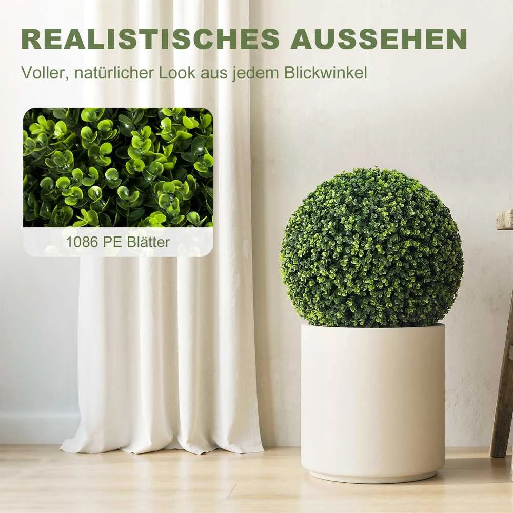 Buksmedžio rutulys Ø52 cm 2 vnt.