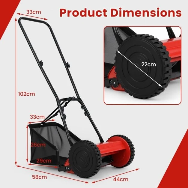 Cilindrinė vejapjovė 30 cm
