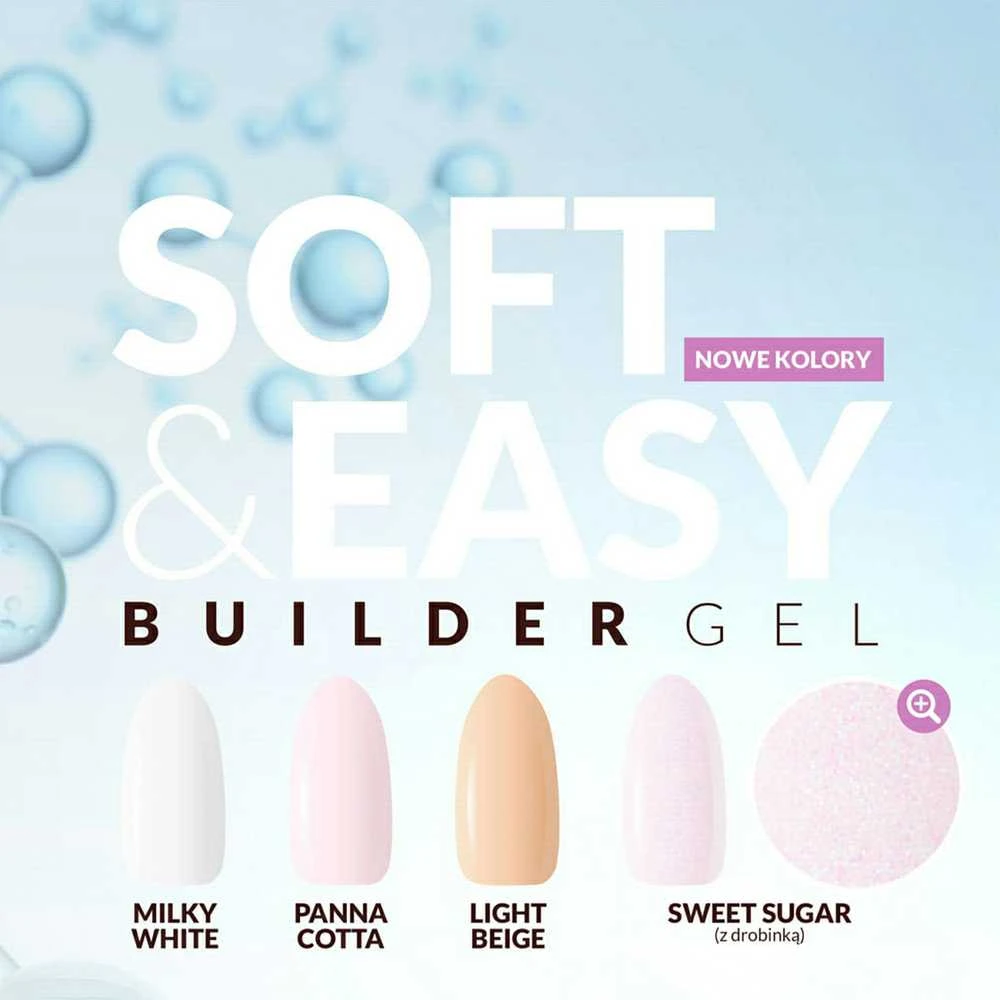 Activeshop Claresa gelis Soft&Easy gelis šviesiai smėlio spalvos 12g