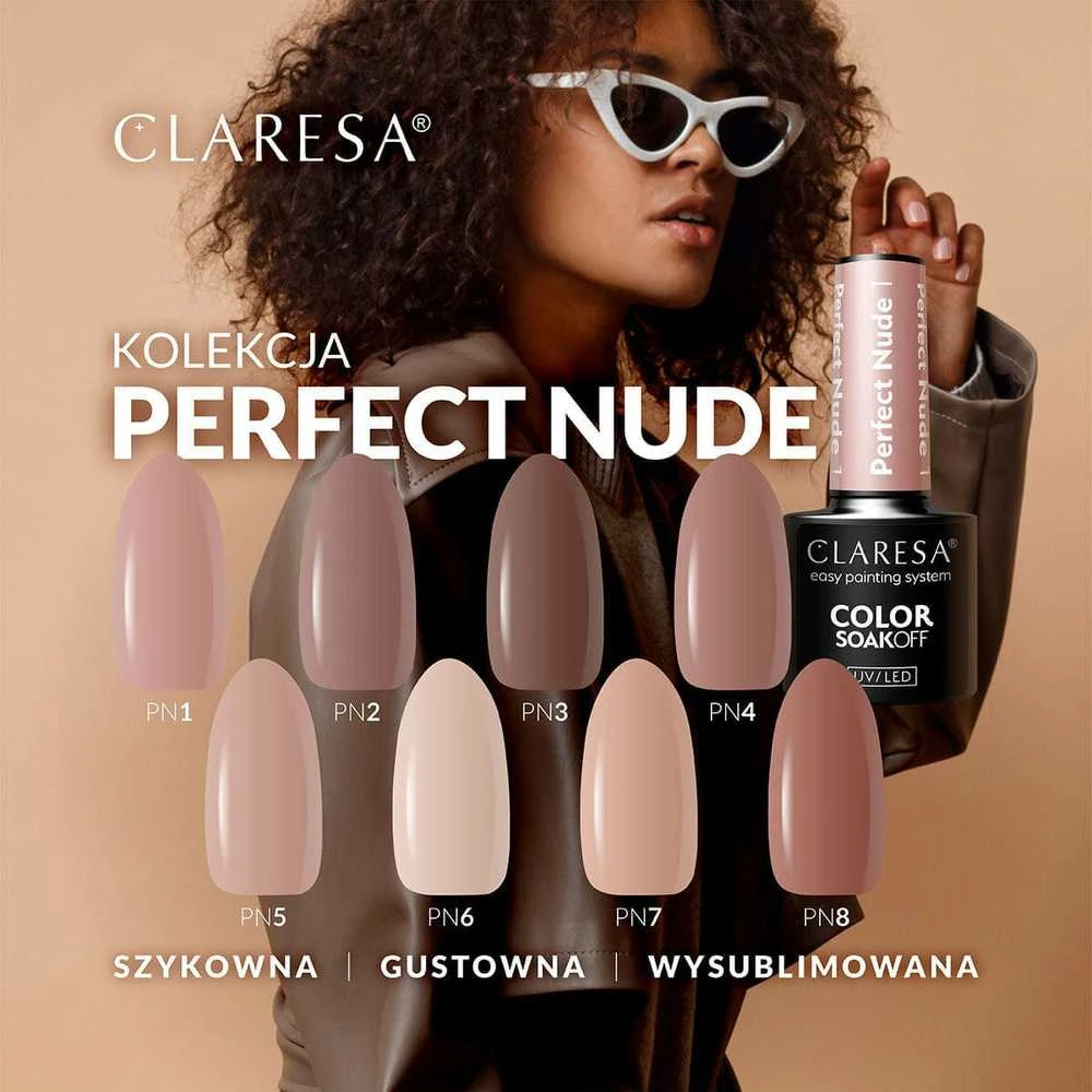 Activeshop CLARESA hibridinis lakas PERFECT NUDE 2 -5g