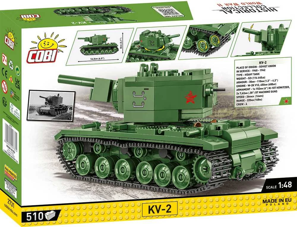 COBI - Konstruktorius KV-2, 1/48, 2731
