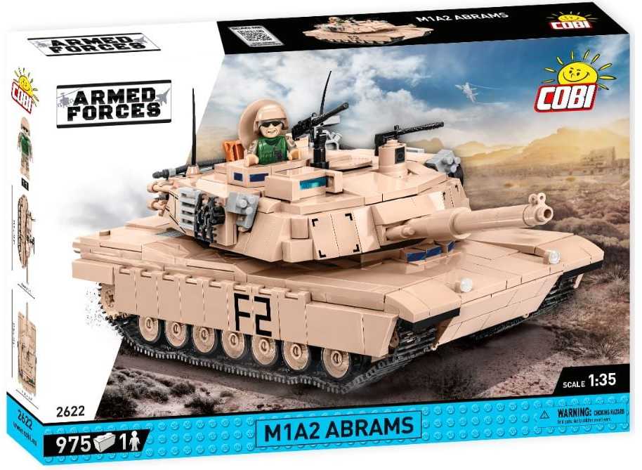 COBI - Konstruktorius M1A2 Abrams, 1/35, 2622