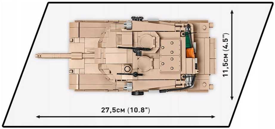 COBI - Konstruktorius M1A2 Abrams, 1/35, 2622