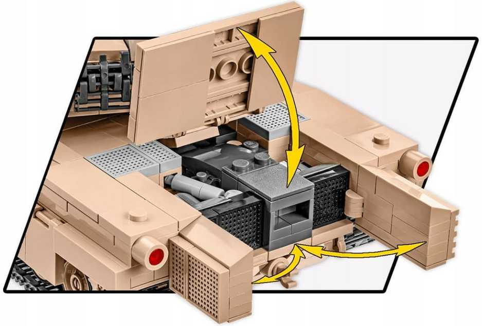 COBI - Konstruktorius M1A2 Abrams, 1/35, 2622
