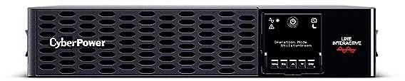 CYBERPOWER PR1500ERT2U 19i UPS 1000VA 2HE Sinewave PFC suderinamas Žalias Power LCD Ekranas USB valdymo programinė įranga SNMP lizdas