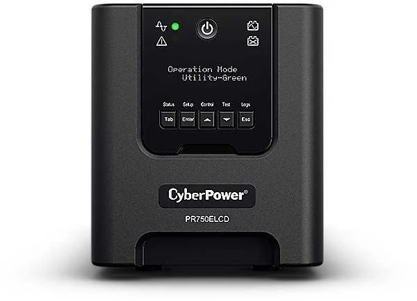 CyberPower Cyber Power UPS PR750ELCD 675W bokštas (IEC C13)