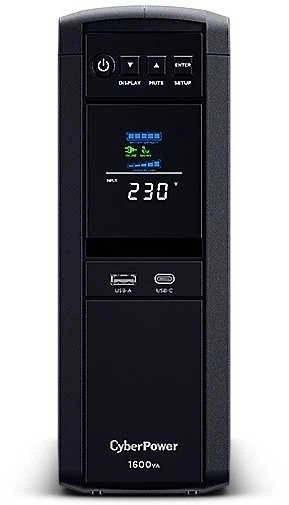 CyberPower | Atsarginės UPS sistemos | CP1600EPFCLCD | 1600 VA | 1000 W
