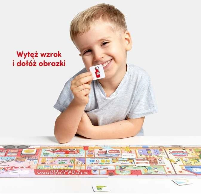 CzuCzu galvosūkis Taip dirba ugniagesiai 40 vienetų + mokomasis plakatas