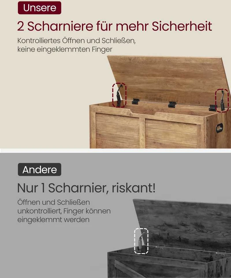 Songmics Daiktadėžė 40x100x46 cm