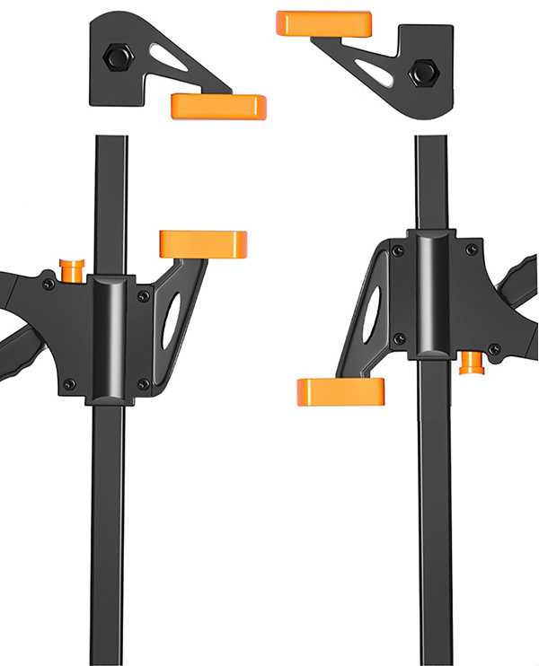 Dailidės spaustuvas 150 mm
