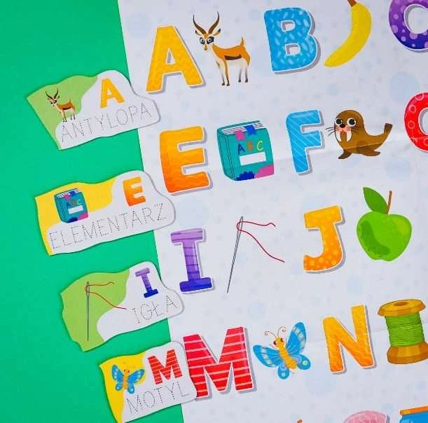 DANTE Lisciani Carotina mokosi abėcėlės vaikams 102341