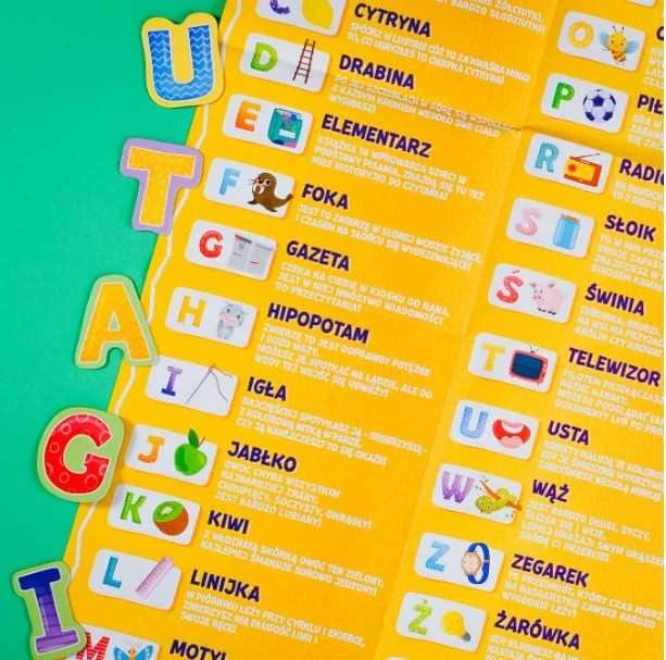 DANTE Lisciani Carotina mokosi abėcėlės vaikams 102341