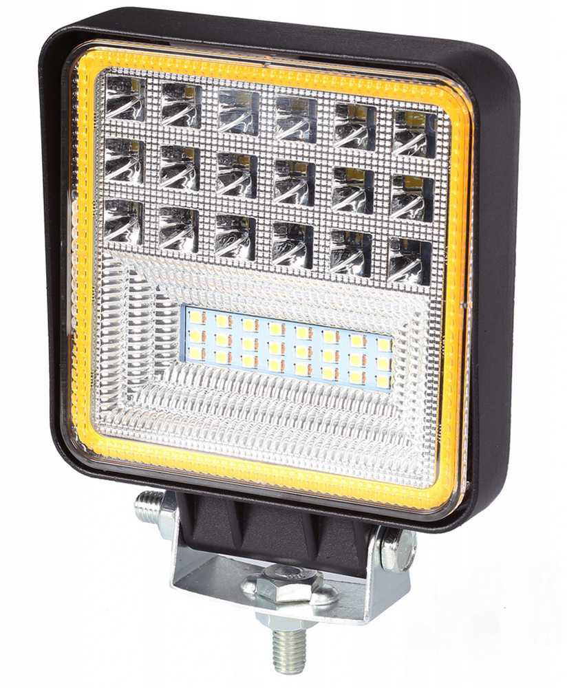 Darbo lempa su 42 LED, 126W, 10V-30V, Cree