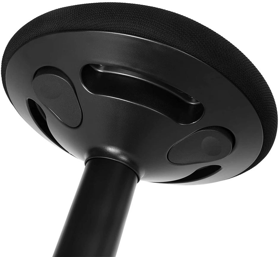 Songmics Darbo taburetė 60-85 cm juoda